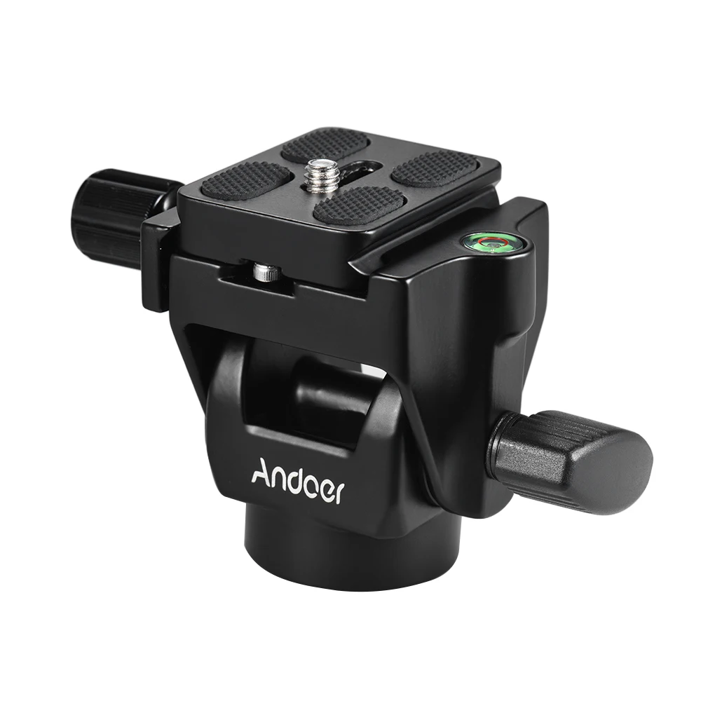 Andoer Высокое качество 1 шт. 2 Quick Release Plate с M 12 монопод поворотная головка панорамной