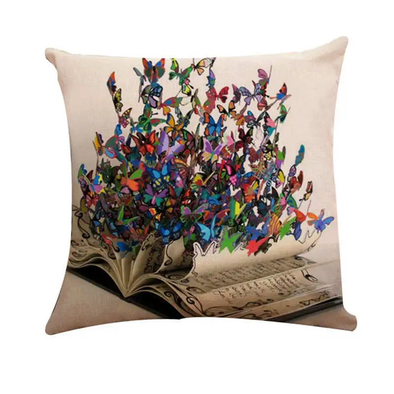 

NAIYUE Square Brand new 45cm*45cm Pillow Cover Cushion Case Toss Pillowcase Hidden Zipper Closure White Silk Satin 19FEB28