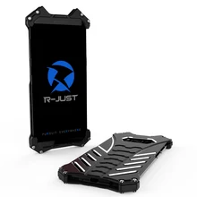 JSKEI Металлический Алюминиевый противоударный чехол для телефона Samsung Galaxy S8 Броня противоударный чехол с экранная пленка