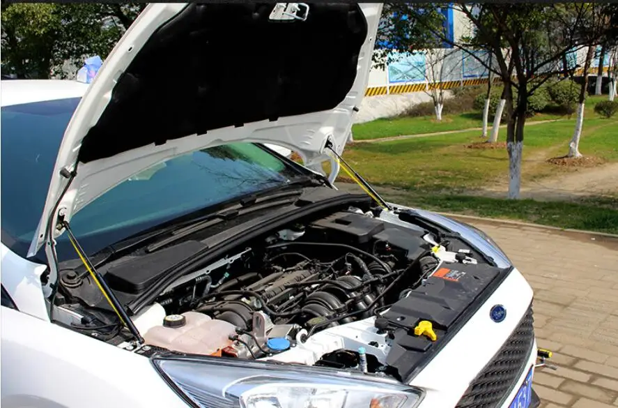 2012 2013 2014 2015 2016 2017 2018 аксессуары для Ford Focus автомобильный капот газовая