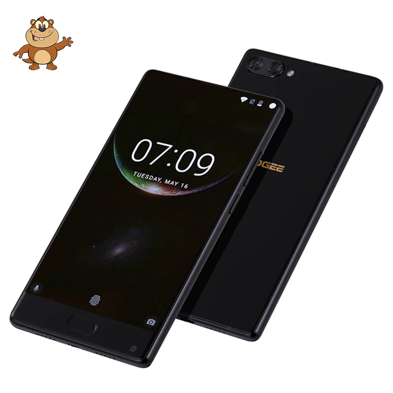DOOGEE MIX 6 ГБ + 64 Гб безрамный смартфон Двойная камера 5 ''AMOLED MTK Helio P25 Восьмиядерный