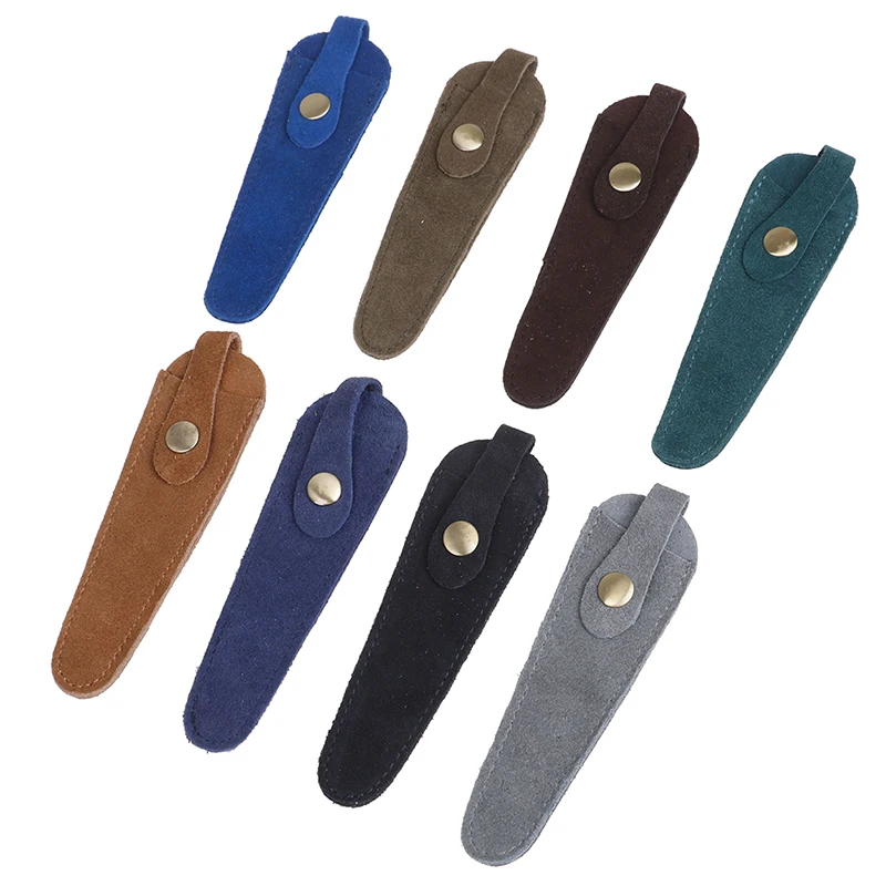 

New Leather Case Barber Packet Scissor Cover Shears Holster Hairdressing Scissors Bag Professional Cowhide Hair Scissors Sheath