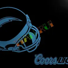 LD475-Диего Зарядные устройства шлем coors светодиодный неоновый свет знак домашнего декора ремесла