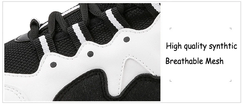 Men's Casual Shoes Trainers Chunky Sneaker Platform Winter Shoes Men Sneakers Classic Black And White Sneakers Men High Platform (4)