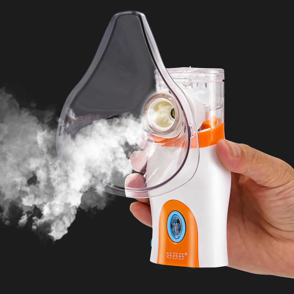 

Health Care Mini Handheld portable Inhale Nebulizer silent Ultrasonic inalador nebulizador Children Adult Rechargeable Automizer