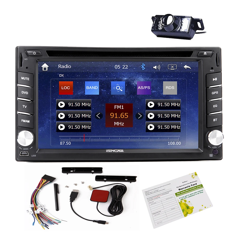 Clearance Logo 3D SD FM Autoradio USB EQ Audio Car DVD Player Stereo Video Touch Screen CD MP4 8GB GPS Map Music Radio Auto 11