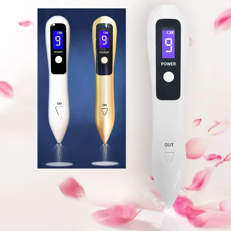 

Skin Tag Remover Safety Removal Sweep Spot Pen USB Rechargeable Adjustable Digital Display Electric Laser Warts Age Spots Eraser