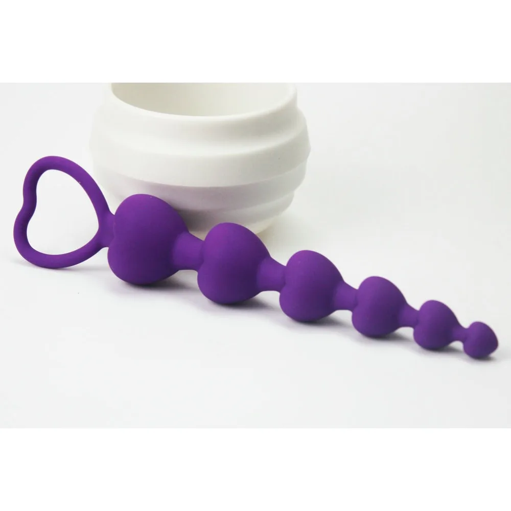 hh00p HeartSilicone Medium Butt Plug (1)