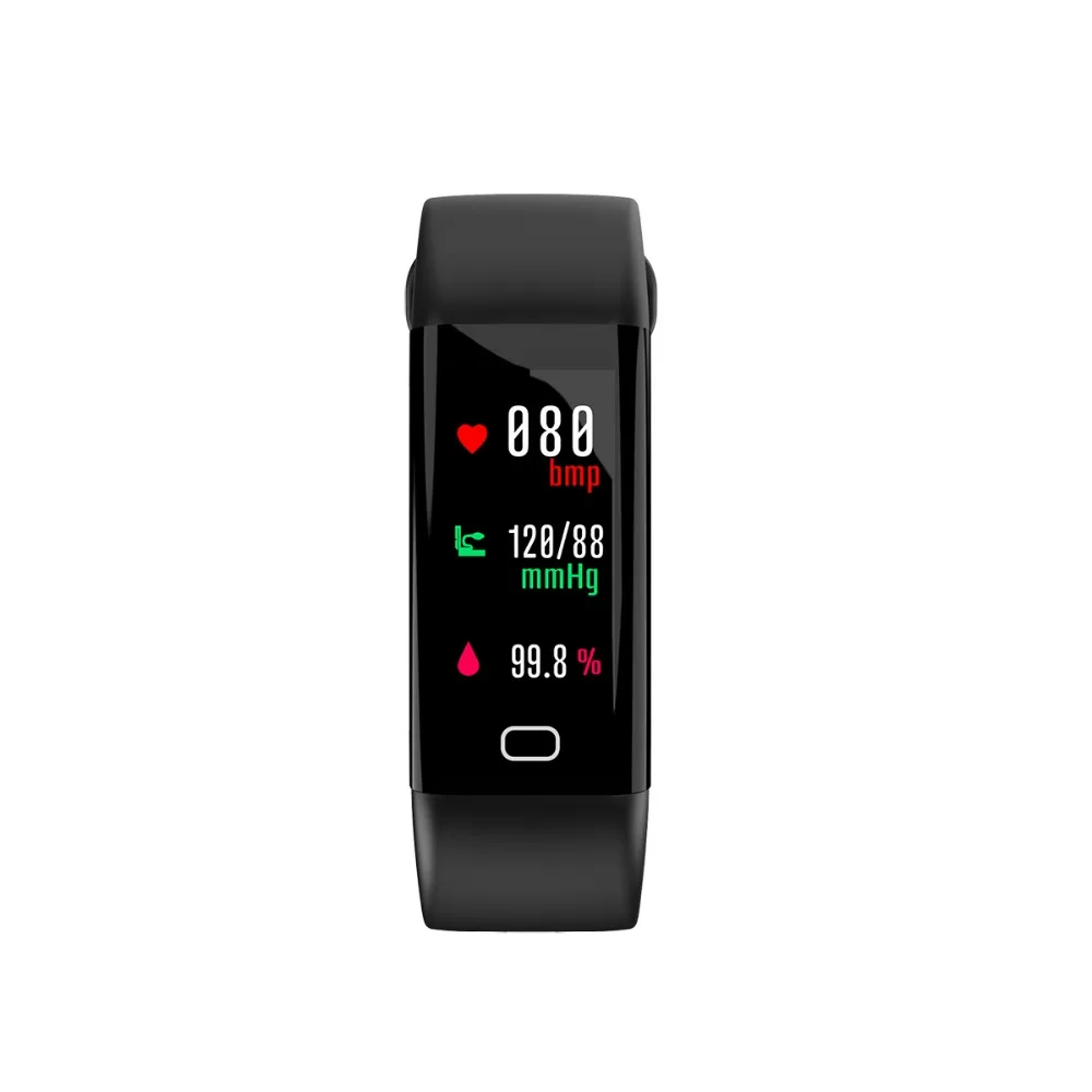2018 Smart bracelet heart rate monitor Blood Pressure Fitness Tracker smartband sport watch for ios android PK xiaomi mi band 2 (1)