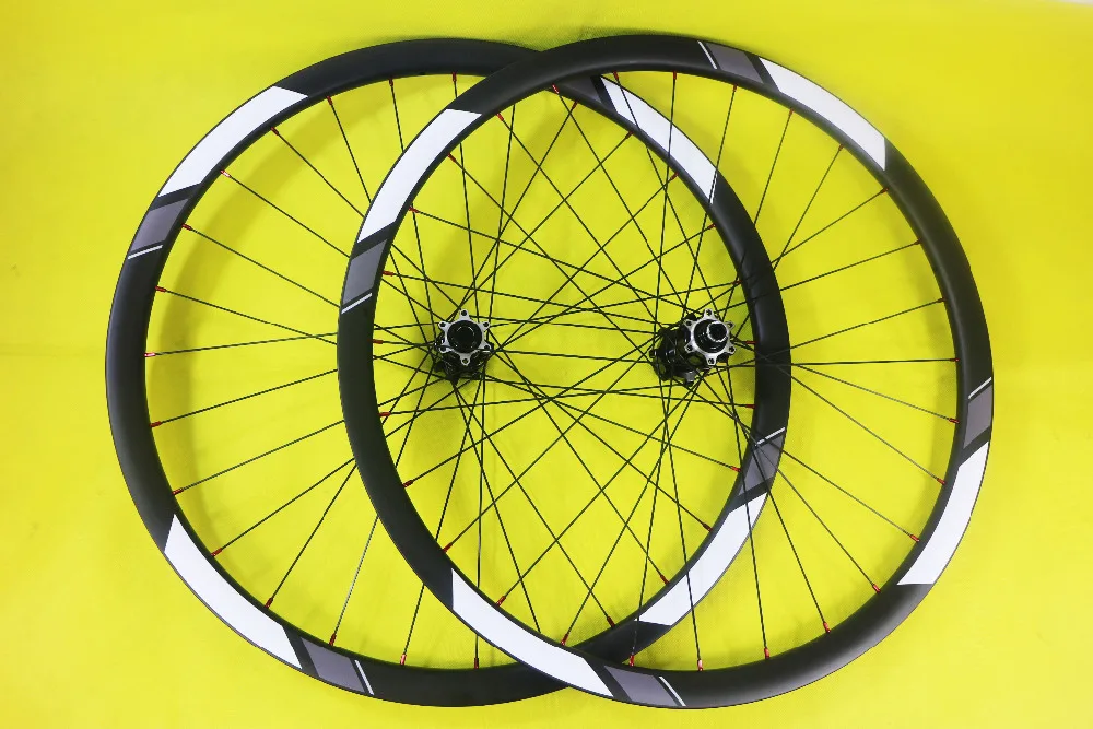 yellow mtb wheels