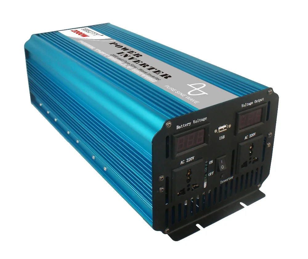 Бесплатная доставка инвертор синусоидальной волны 2000 Вт/импульсный источник