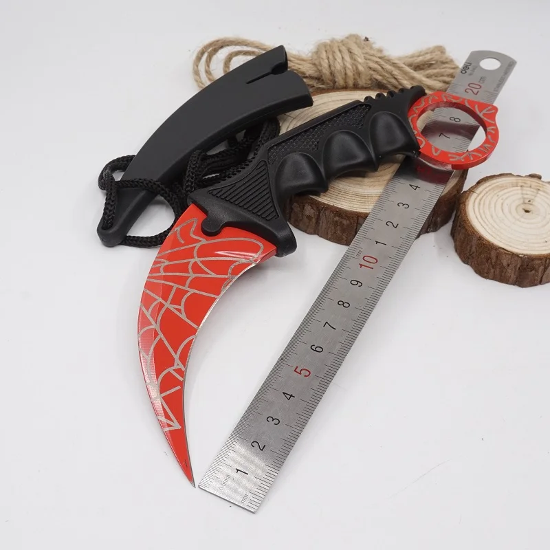 Cs go Karambit Knife Fixed Blade Knife Counter Strike survival Tactical
