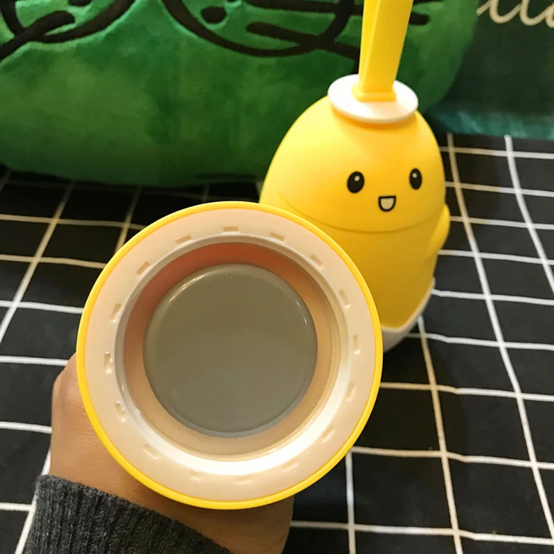 300 мл яйцо Милая мультяшная детская стеклянная чашка мини забавная стеклянная бутылка желтая разбитая форма яйца Студенческая чашка для досуга