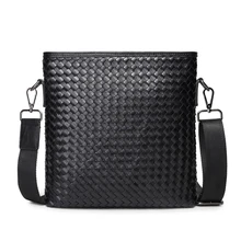 X-онлайн Горячая Распродажа Черная Мужская маленькая сумка-мессенджер Мужская маленькая сумка с клапаном