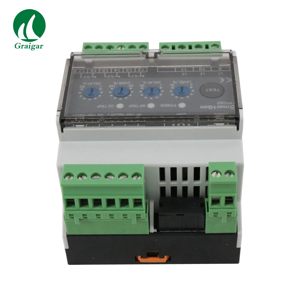 

HPD300 Reverse Power Protection Relay with 35mm guide rail mounting allows for set value adjusting and delay value setting