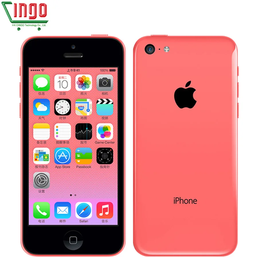 Продажа Apple iPhone 5c 8 ГБ 16 ГБ 32 ГБ ROM iOS двухъядерный 8 Мп WIFI GPS многоязычный 4G LTE мобильный телефон iphone5c