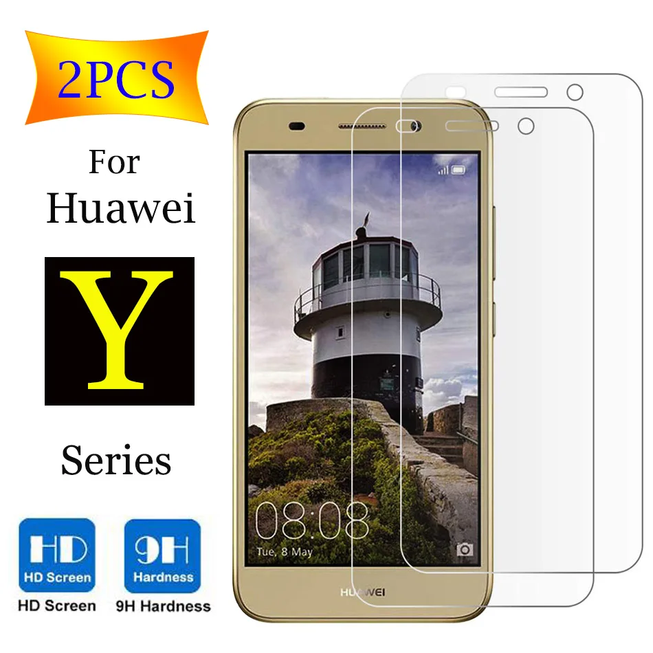 2 шт для Huawei Y5 стеклянная Защитная пленка экрана закаленное стекло huaway Y3 2017 Y 3 5 II