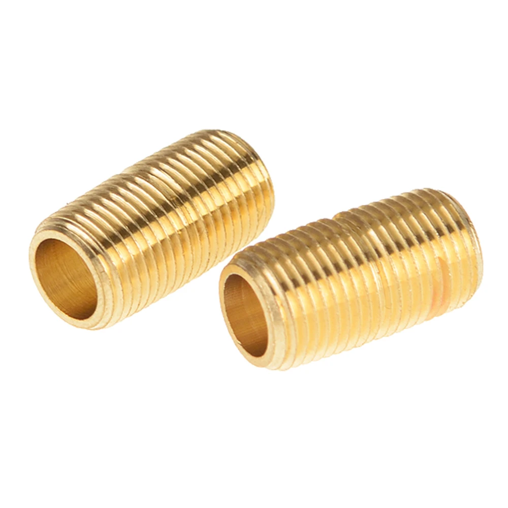 2 шт NPT наружная резьба 1/8 &quot1/4&quot 3/8 &quot1/2&quot латунные фитинги для труб с закрытой