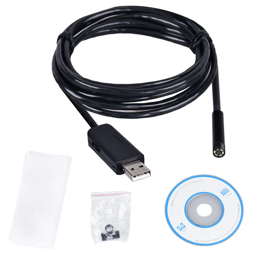 

2018 newest best selling HOT ! Universal 2M 6LED USB Waterproof Endoscope Borescope Snake Inspection Camera