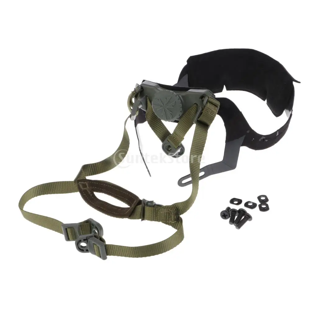 Tactical Helmet Chin Strap with Bolts Screws for Fast/MICH/ACH/IBH Tactical Helmets