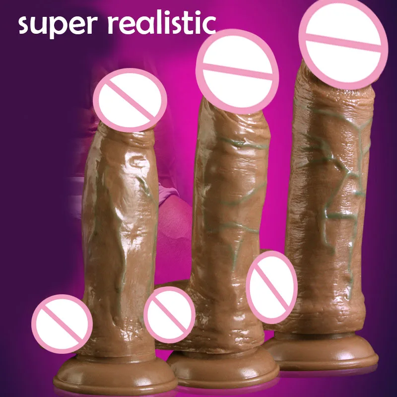 Super realistic dildo large dick horse dildo suction cup male artificial penis Simulation glans dildos for women sex products