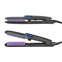 Пара Выпрямитель для волос Кисточки Керамика профессиональные ионной выпрямления волос гребень паром Электрический волос Кисточки выпрямитель для волос