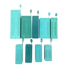 2 шт./лот IC замок сиденье zif Разъем тесты Универсальный zif розетки 14Pin/16Pin/18Pin/20Pin/24Pin/28Pin/40Pin 14 P/16 P/18 P/20 P/24/28/ 40P