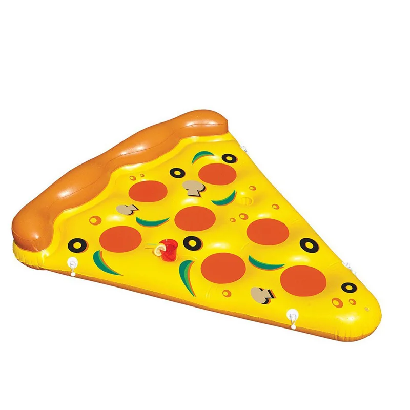 

180cm inflatable pepperoni vegetables pizza pool float swimming circle Air Mattress water toys for child adult kids beach party