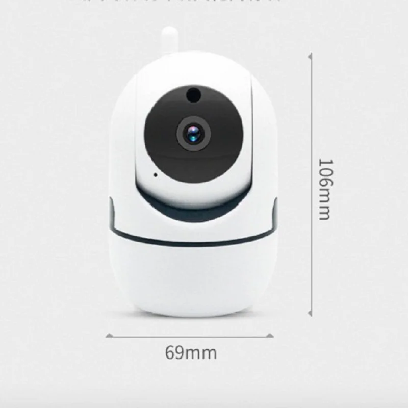 

wdskivi Smart Track PZT IP Camera Surveillance Security Baby/Pet Monitor WiFi Wireless Camera Mini Alarm CCTV Indoor Camera P2P