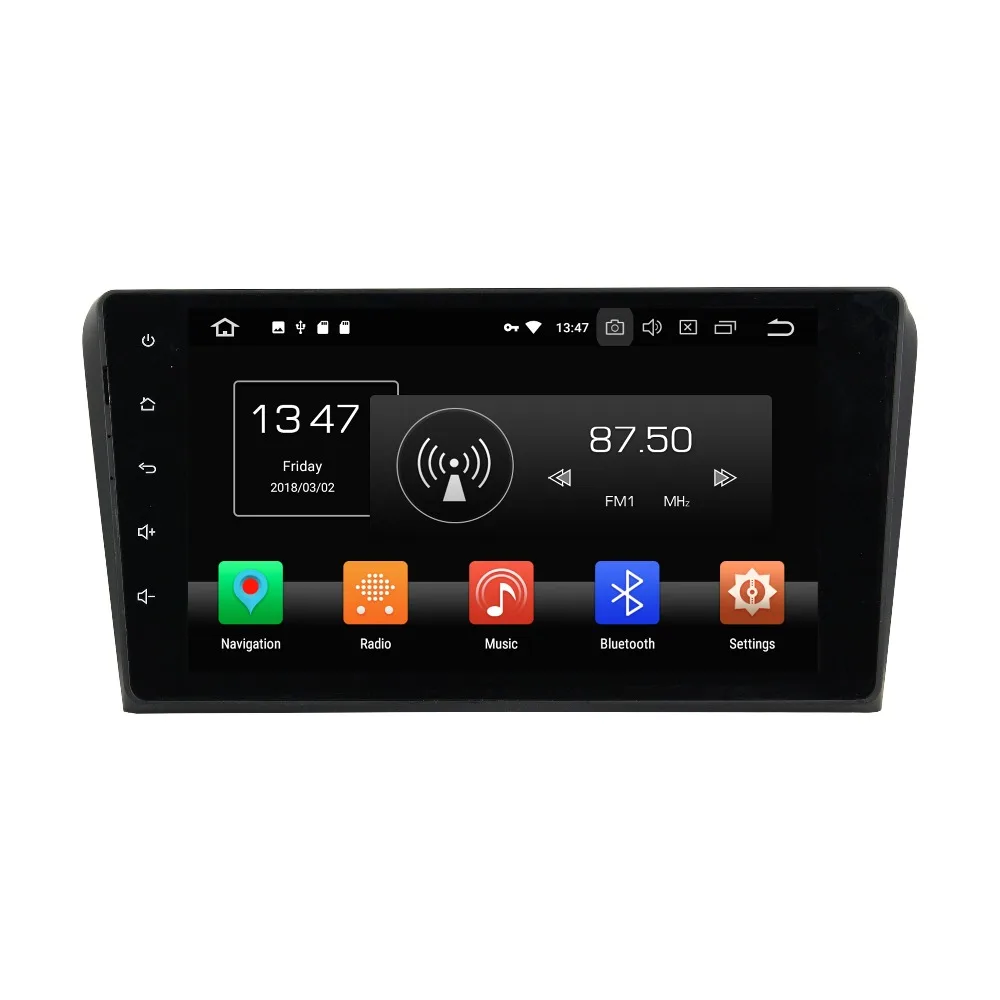 

OTOJETA Android 8.0 car DVD octa Core 4GB RAM 32GB rom multimedia player for MAZDA 3 2004-2009 mazda3 head units tape recorder