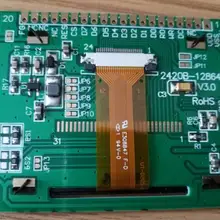 NoEnName_Null 2,4/2,42 дюймов 20PIN OLED модуль SSD1309 Водительская подушка безопасности 128*64 SPI/I2C Интерфейс(серийный Порты и разъёмы