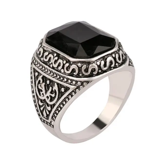 Silver Mens Rings Engraving Silver Mens Rings Engraving