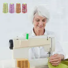 2742 м Радужная Вышивка крестом Швейные нитки DIY Вышивка ремесла швейная пряжа