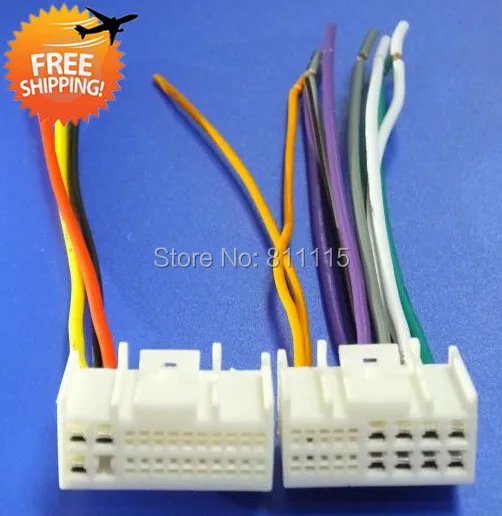 

Audio Power Cable For KIA K2 K5, Speaker Plug, for CD Data Cable, Tail Line, Free Shipping Adapter Plug
