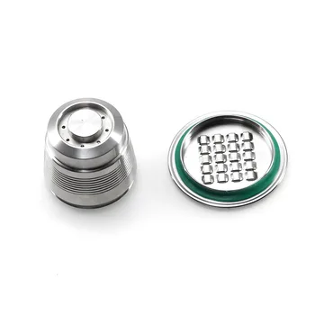 

Nespresso Reusable Metal Coffee Capsule Tamper Setware Refillable Sweet Taste Coffee Filter Cup Pod For Nespresso Coffee Maker