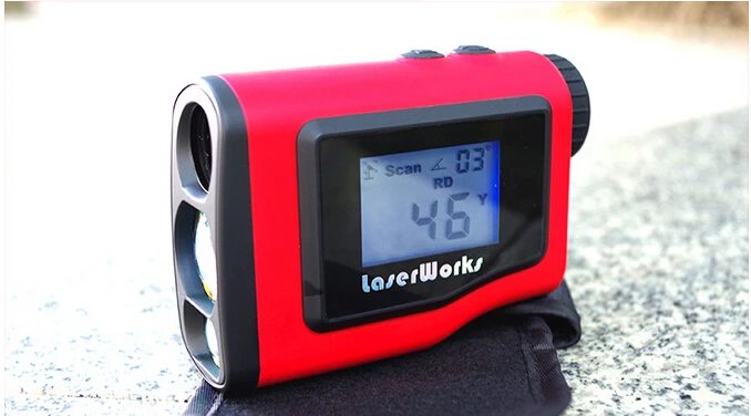 Waterproof 600M Golf Laser font b Rangefinder b font Laser Distance Meter With External LCD Display