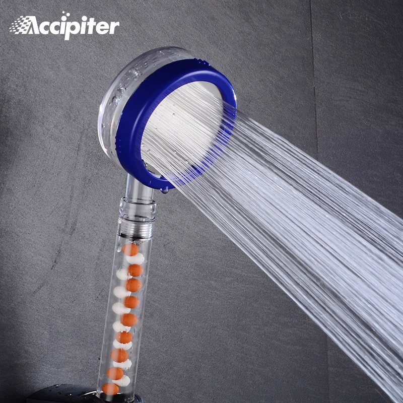 

High Pressure Large Hand Hold Shower Head Negative Ionic Hand Hold Shower Head Water saving Hand Hold Shower Head Double Filter
