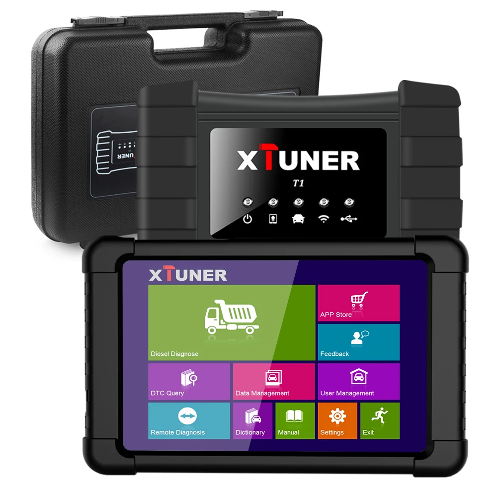 XTUNER T1 Wifi OBD 2 Truck Scanner Diagnostic Auto for Trucks ABS SAS