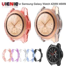 Защитный чехол для samsung Galaxy Watch SM-R810 42 мм 46 мм Смарт-часы покрытие аксессуаров ТПУ Защитная оболочка крышка рамка