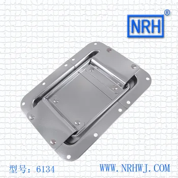 

NRH 6134 Box bracket hinge for musical cabinet Seismic Audio chrome plating recessed bracket hinge for Flight Utility Trunk