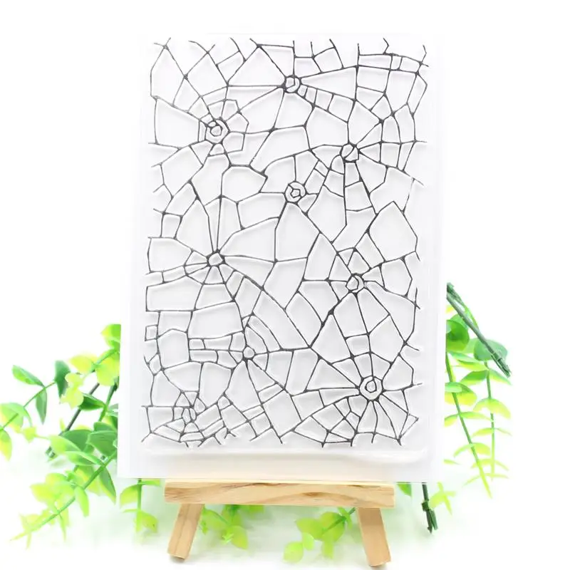 

KSCRAFT Spiderweb Transparent Clear Silicone Stamps for DIY Scrapbooking/Card Making/Kids Christmas Fun Decoration Supplies 519