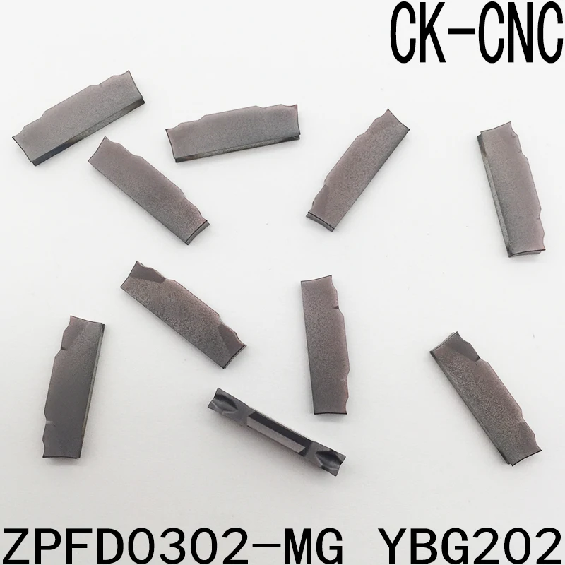 10 шт. ZPFD0302-MG YBG202 горячая Распродажа карбидные вставки новые токарные инструменты