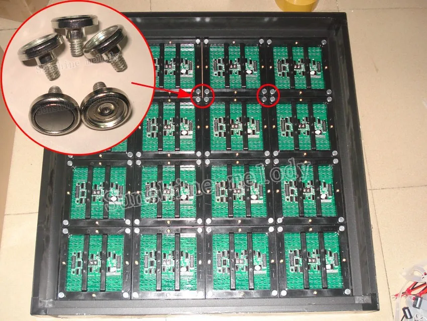M4 наружная резьба P10 Светодиодный дисплей магнит винт, применяется к наружной P10 светодиодный панели