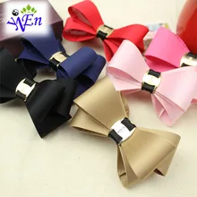 16 couleurs 1 paire charme tissu arc chaussures clip fleur boucle N585