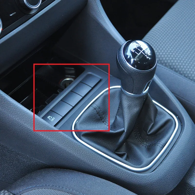 READXT автомобильный Стайлинг пепельница средняя и боковая накладная крышка переключателя пустышка кнопки поддельная Крышка переключатель аксессуары для VW JETTA Golf 6 MK6