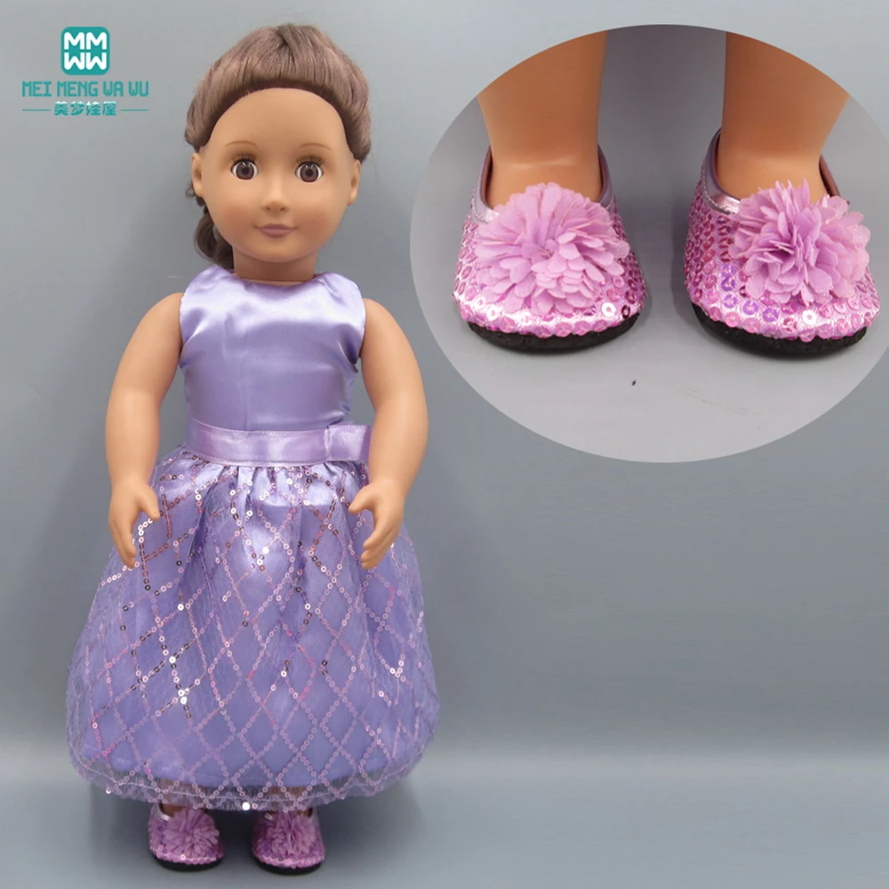 Кукольная одежда для кукол 45 см аксессуары модное розовое кружевное платье