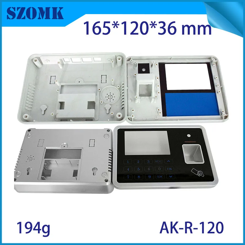 szomk fingerprint scanner alarm access control plastic housing abs plastic enclosure for electronics project equipment box plastic doorbell cabinet plastic enclosure for pcb (10)