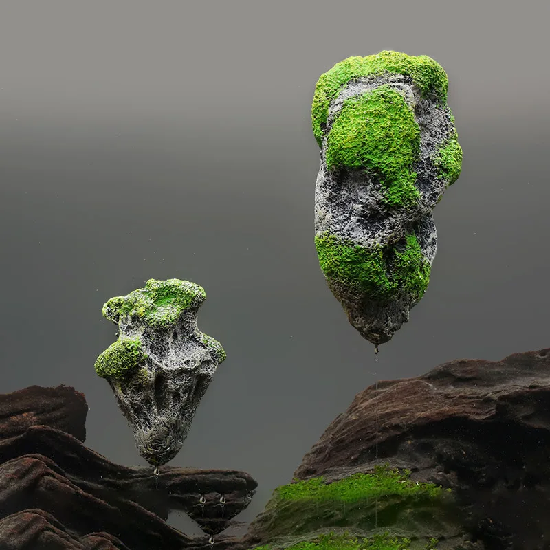 

Suspended Artificial Stone Artificial Suspended Stone Fish Tank Landscape Aquarium Ornament Avatar Pumice Rockery Decoration