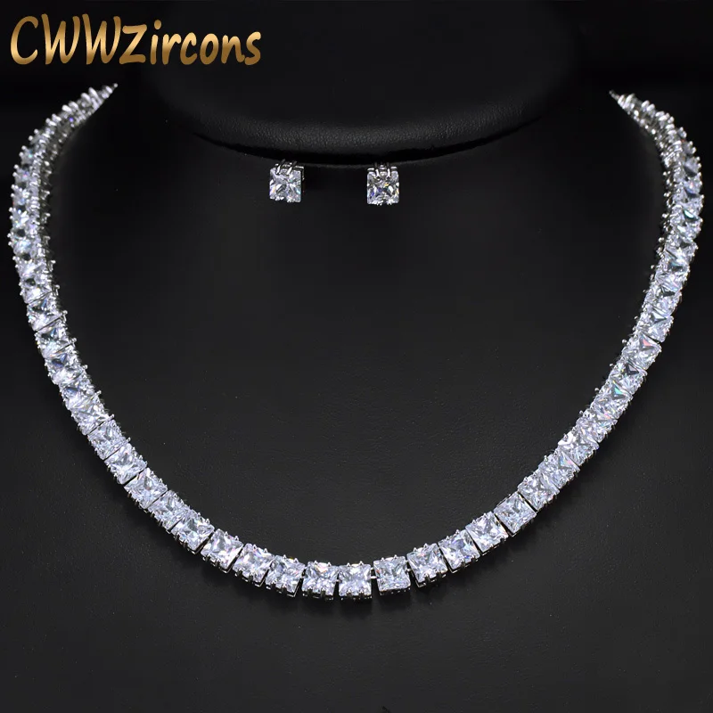 Buy CWWZircons Sparkling Square Cubic Zirconia Crystal