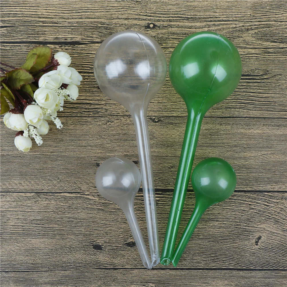 

2pcs/set Self-watering system Automatic PVC Watering Device Ball Type Drip Imitation Plastic Plant Waterer Flowers